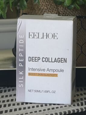 Eelhoe Deep Collagen Intensive Ampoule Face Serum Anti Aging Hydrating NIB